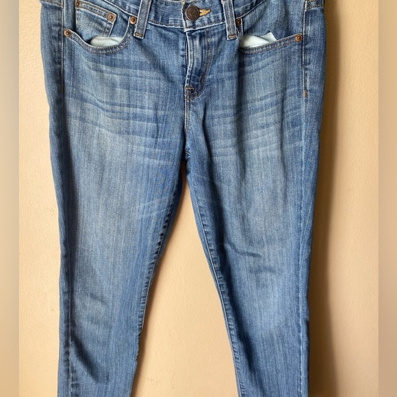 J. Crew 9” Mid Rise Toothpick Ankle Skinny - Picture 3 of 9